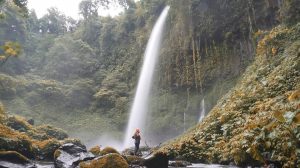 Lider Waterfall (air terjun lider)
