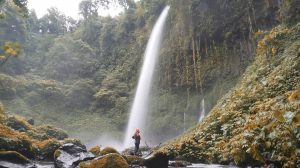 Lider Waterfall (air terjun lider)